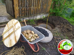 Чистка питьевого колодца в Тимашево